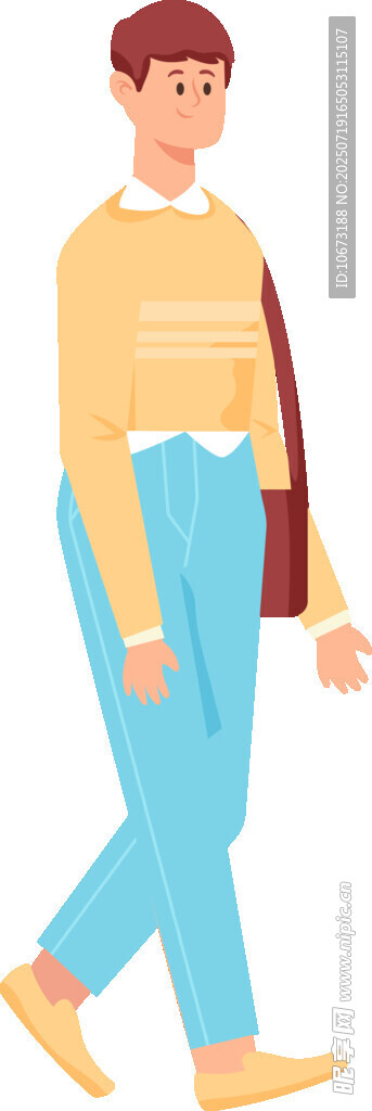 时尚男士休闲出行