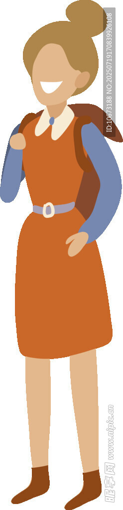 两位职业女性形象