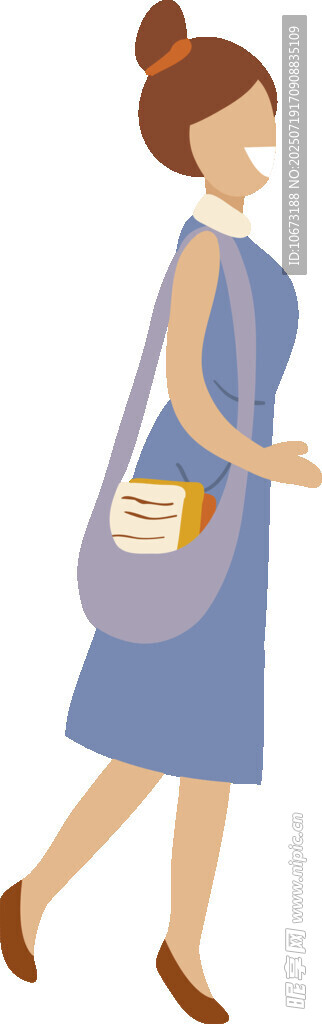 手提包女士优雅行走