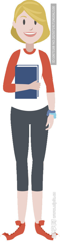 时尚女士穿搭展示
