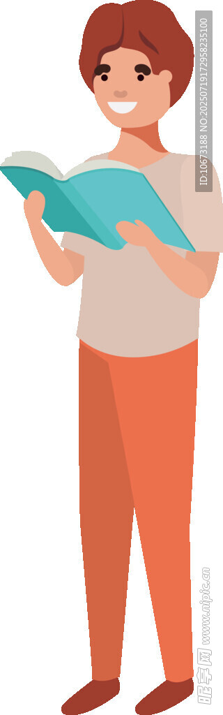 女子专注阅读书籍