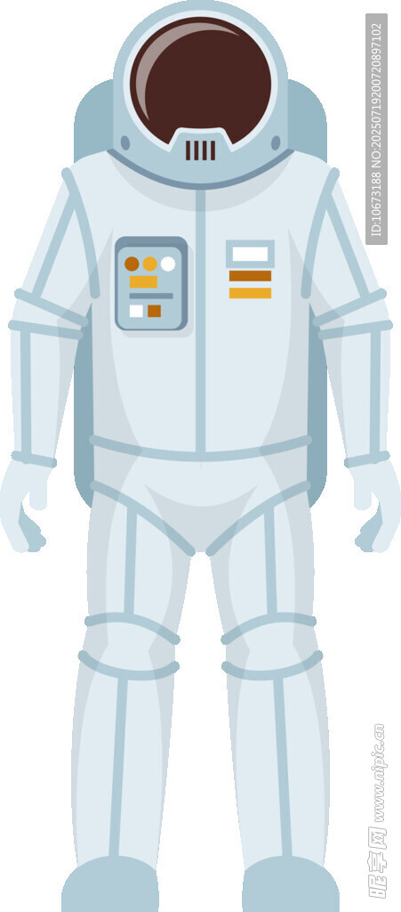 宇航员太空服形象展示