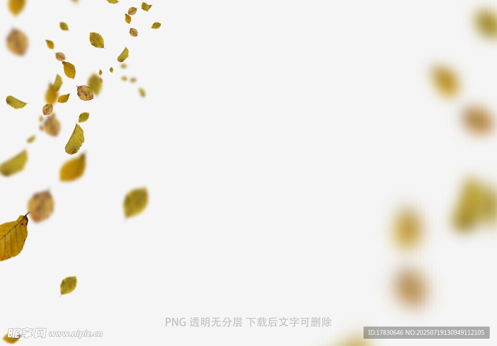 金色粒子飘落唯美背景
