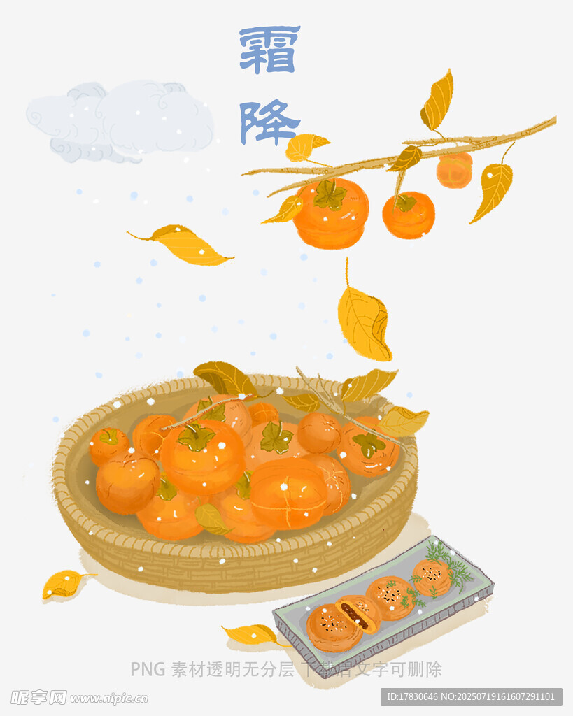 霜降时节的丰收橘子
