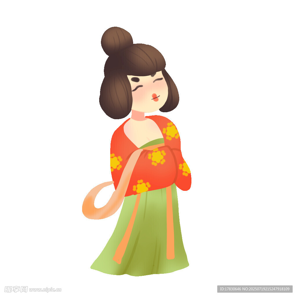古风汉服少女