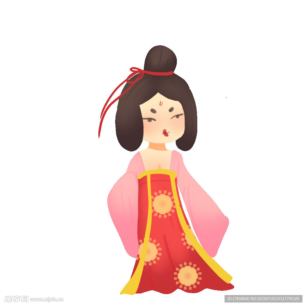 古风汉服少女形象