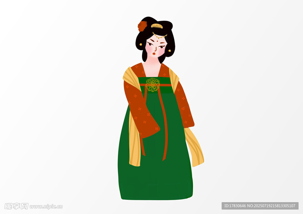 唐代女子服饰形象展示