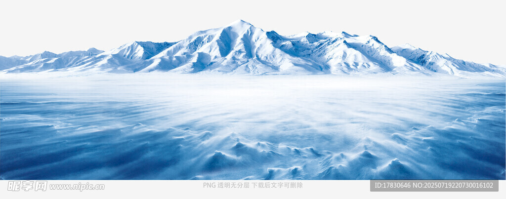 壮丽雪山风景