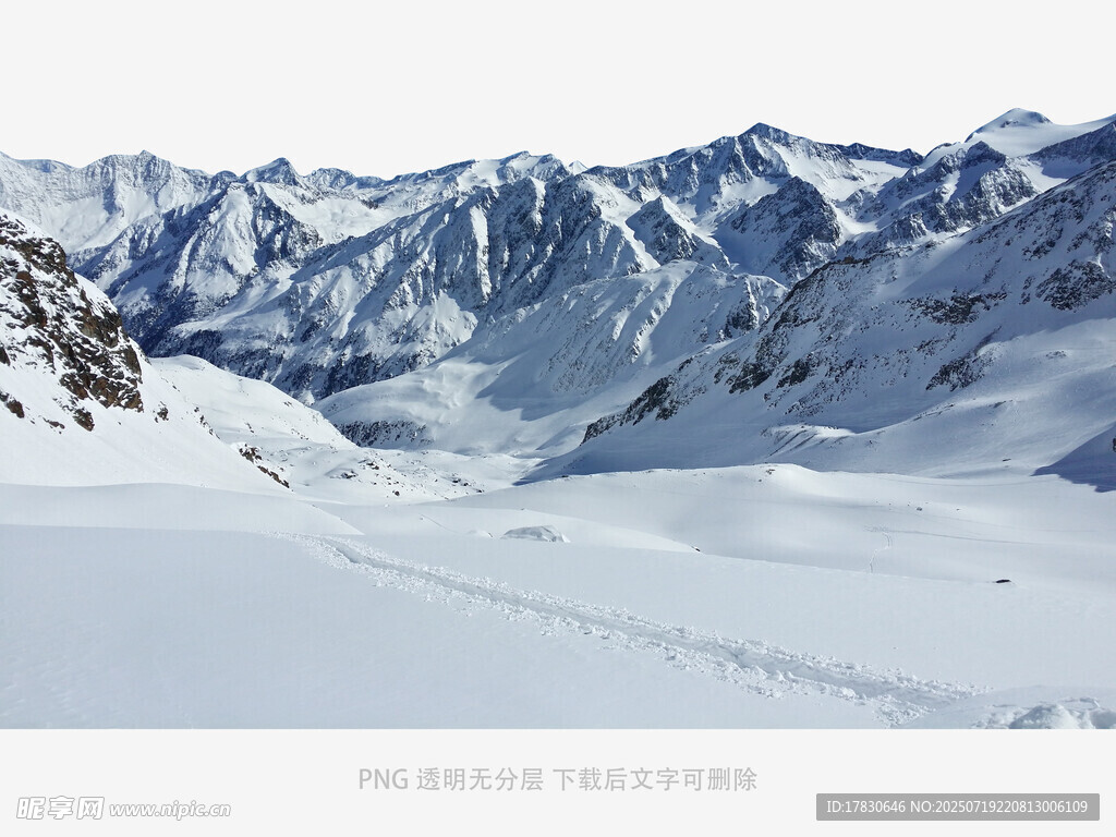 雪山壮丽景观