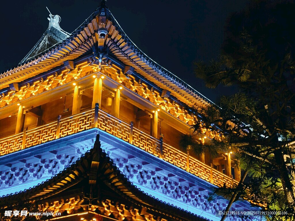 古建夜景