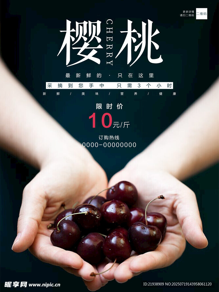 樱桃海报