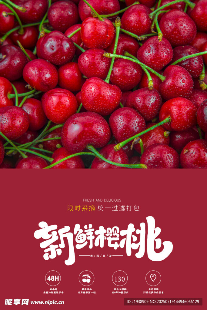 樱桃海报