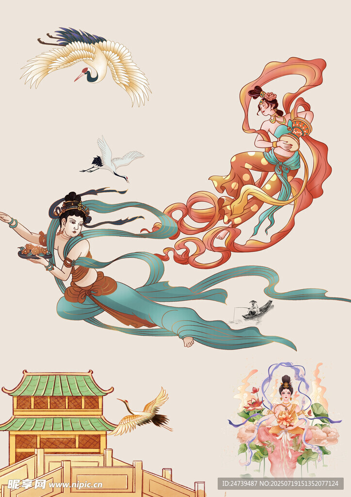 中式素材