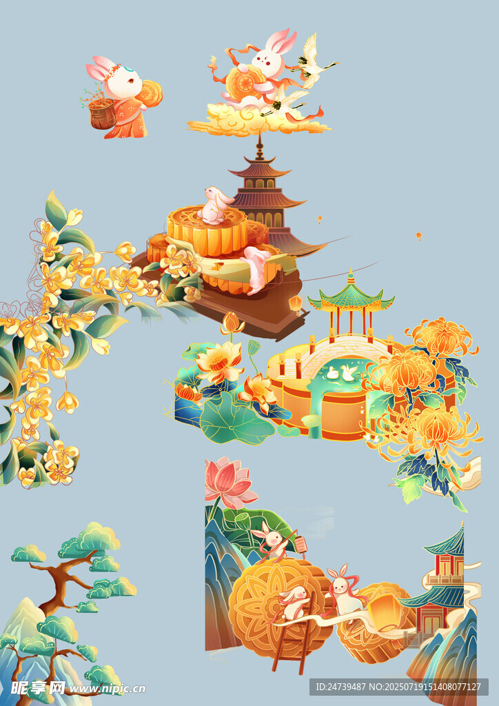 中秋节素材