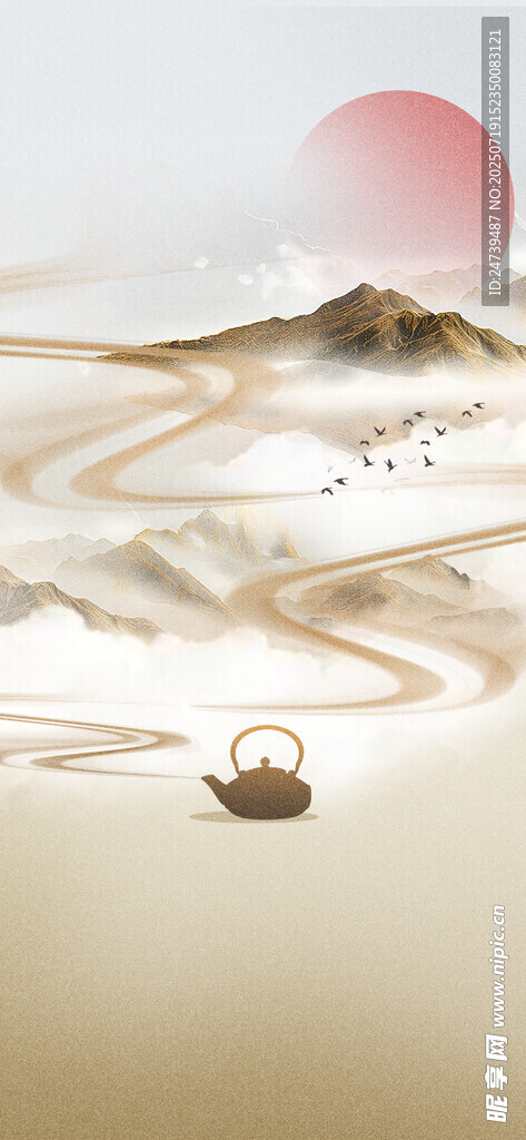 中式背景