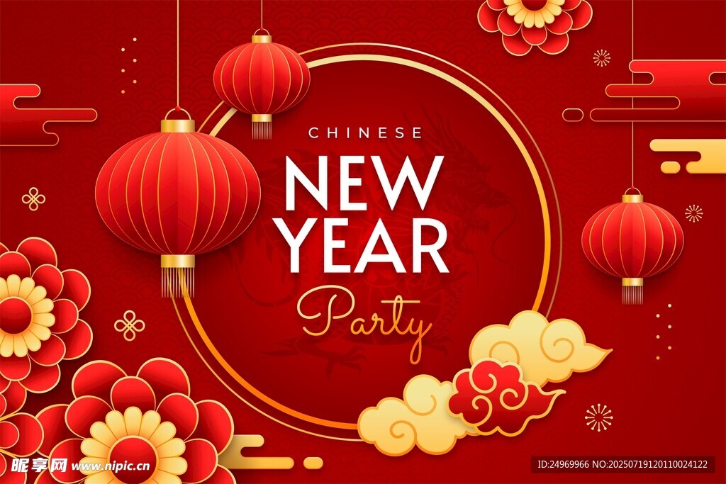 新年喜庆装饰贺图