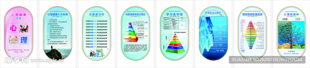 心理健康教育宣传墙