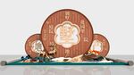 古典精美圆形装饰工艺品