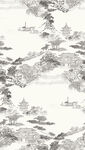水墨山水风景图