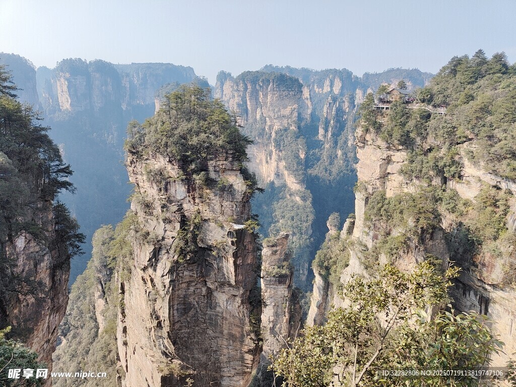 张家界奇峰异石景观