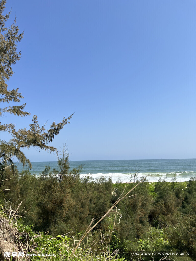 海边山林景致