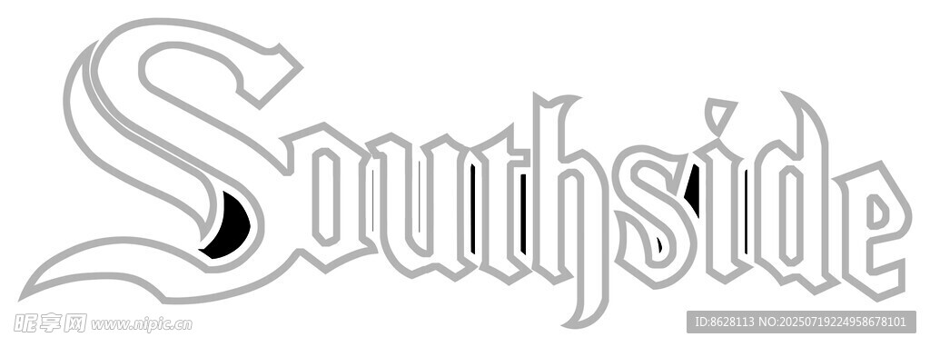 Southside艺术字体设计