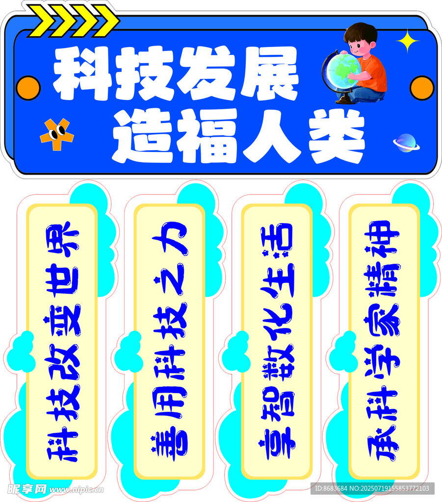 科技板书