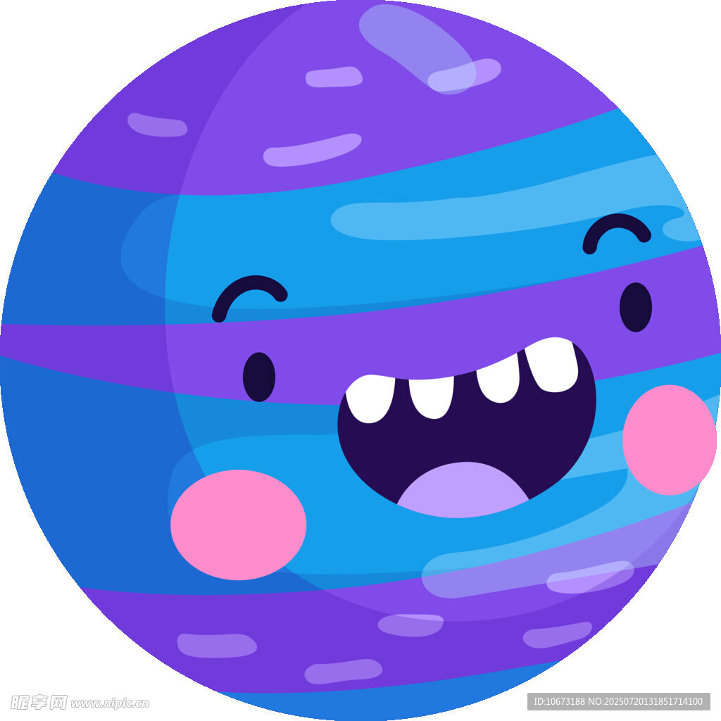 可爱笑脸星球