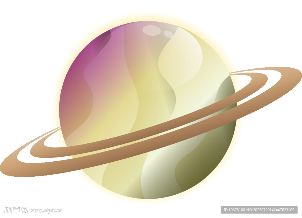 梦幻星球插画