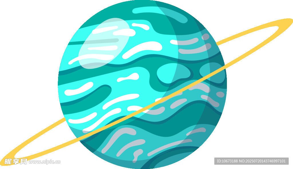 梦幻星球插画