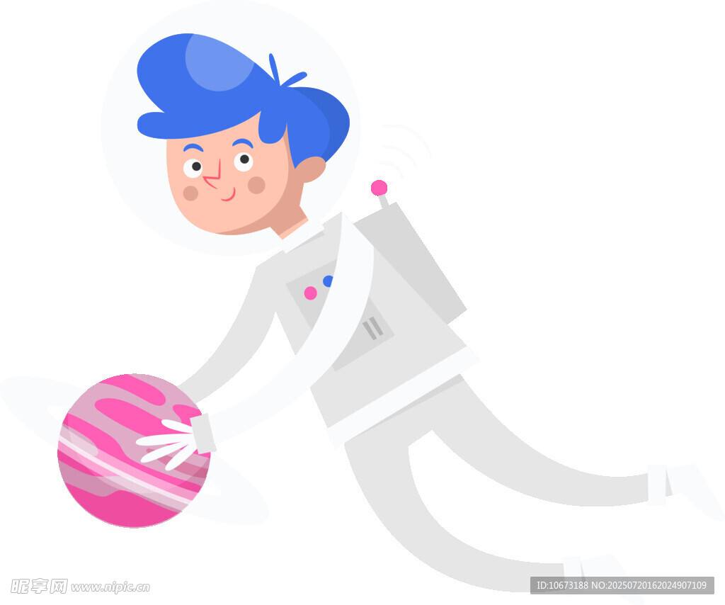太空男孩与粉色星球
