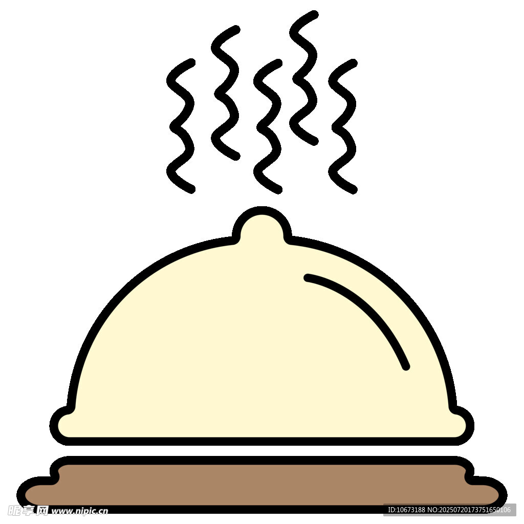 热气腾腾的食物托盘
