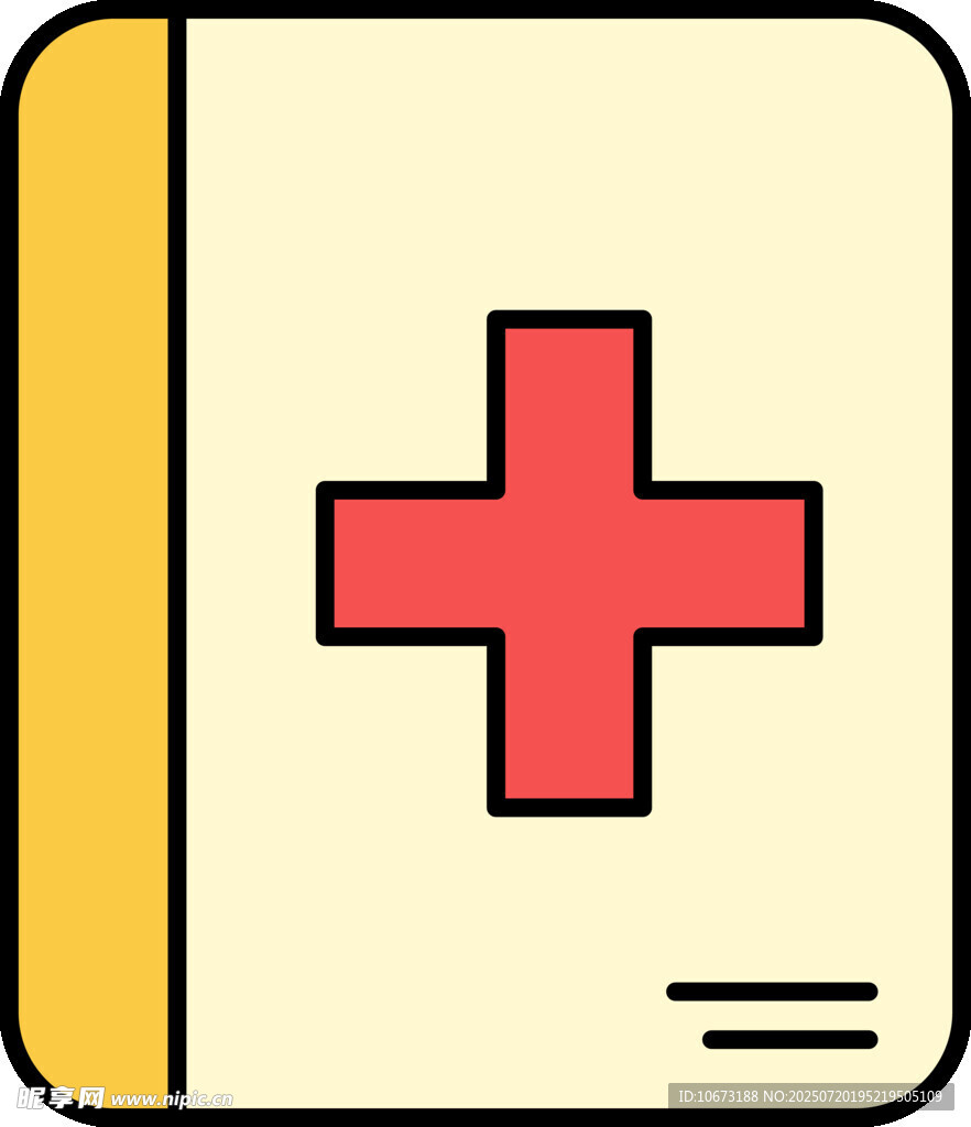 医疗急救手册图标