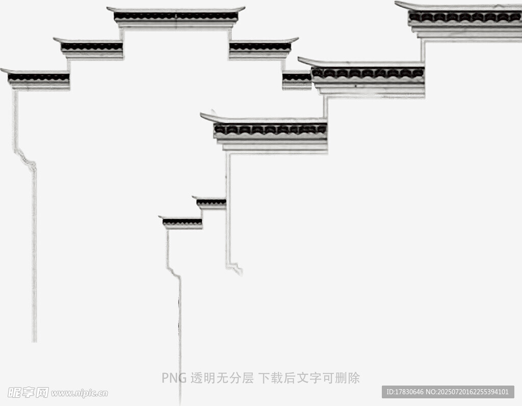 简约线条楼梯设计图