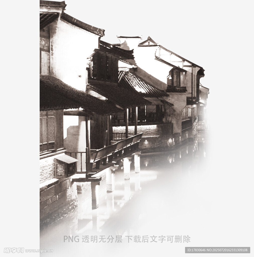 江南水乡古建筑风景