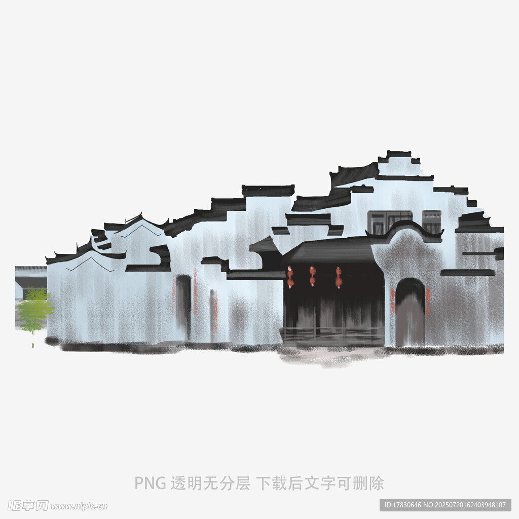 徽派建筑独特造型风貌