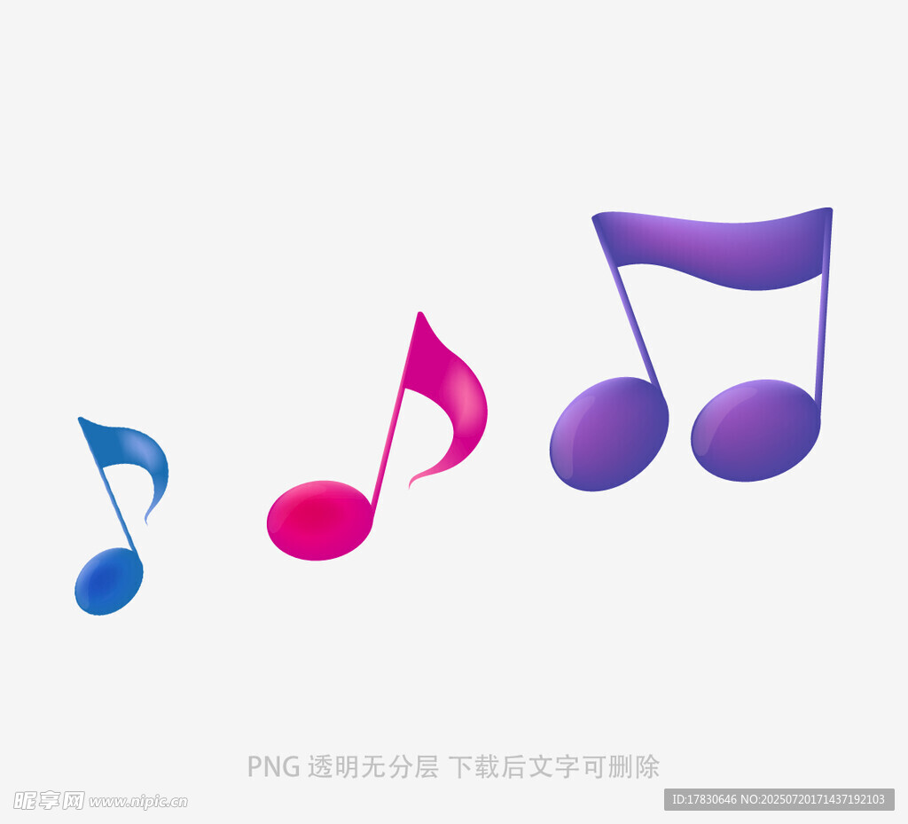 多彩音乐符号