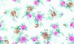 花卉图案 数码印花 小碎花