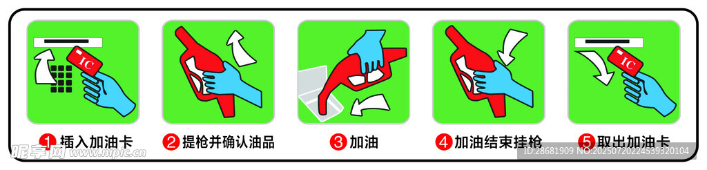 自助加油使用方法
