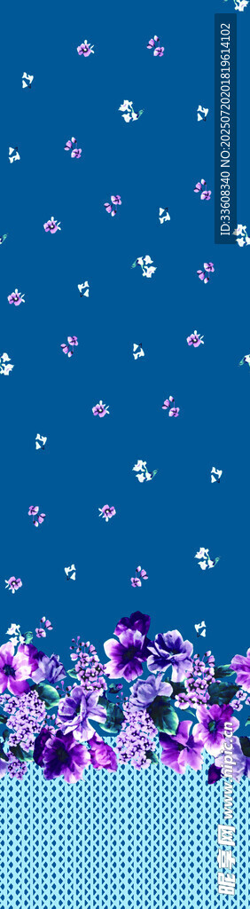 水彩花