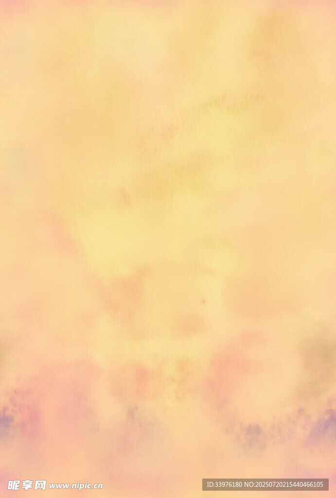柔和渐变暖色调水彩背景