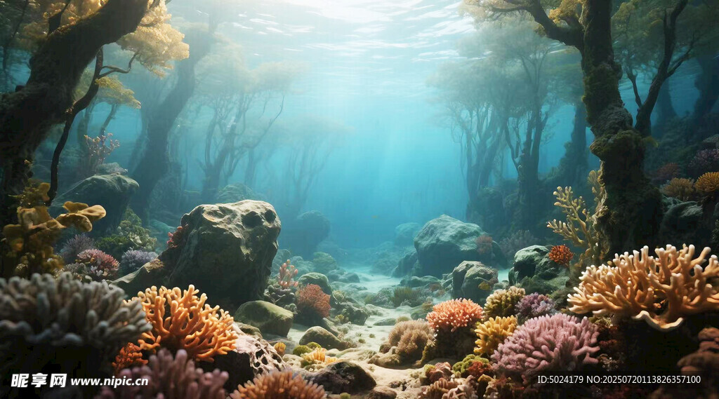 梦幻海底世界景观