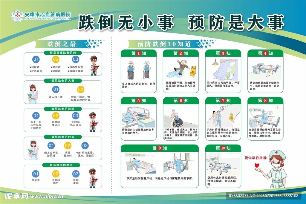 跌倒无小事 预防是大事