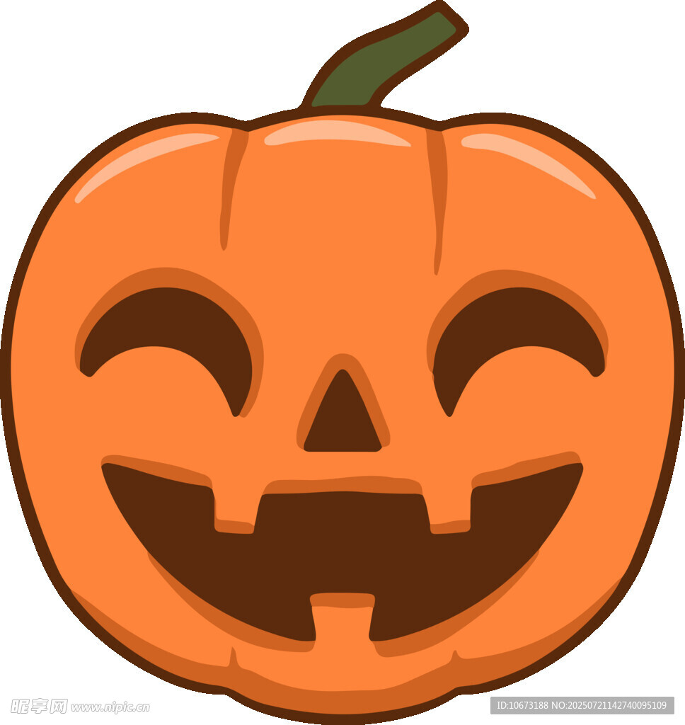 可爱笑脸南瓜