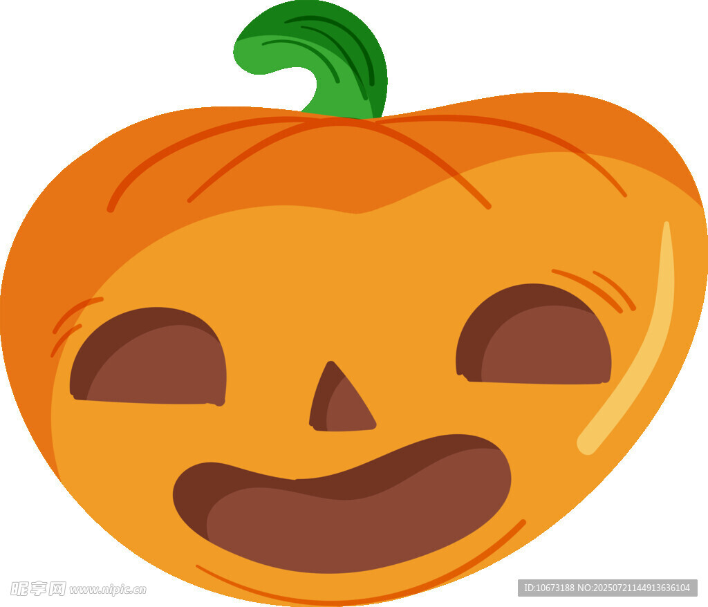 可爱南瓜卡通形象