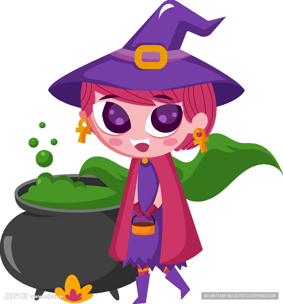 可爱小女巫与魔法药水
