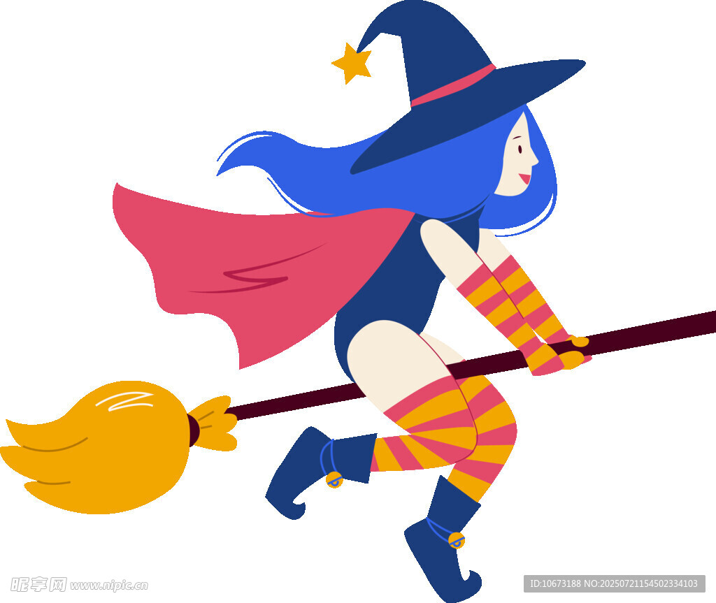飞行的魔法少女
