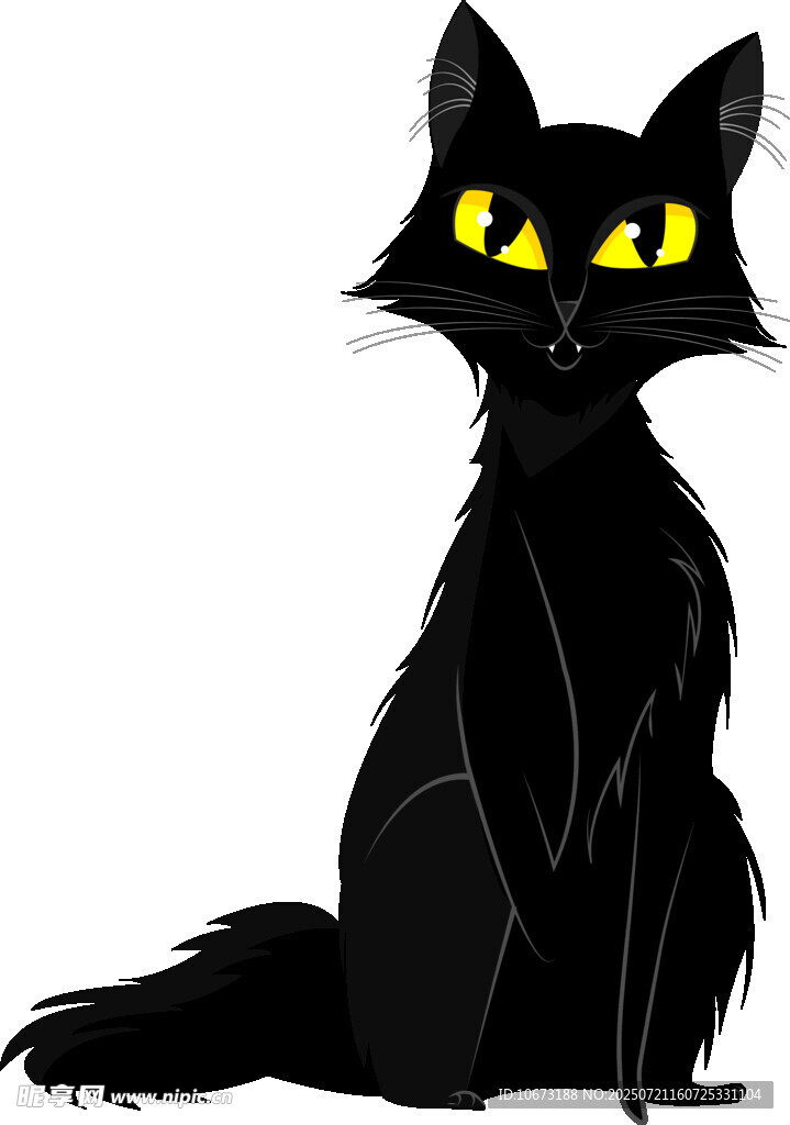 神秘黑猫