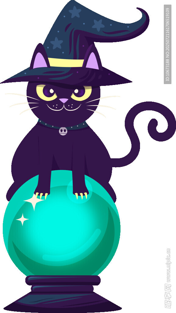 黑猫女巫与魔法水晶球