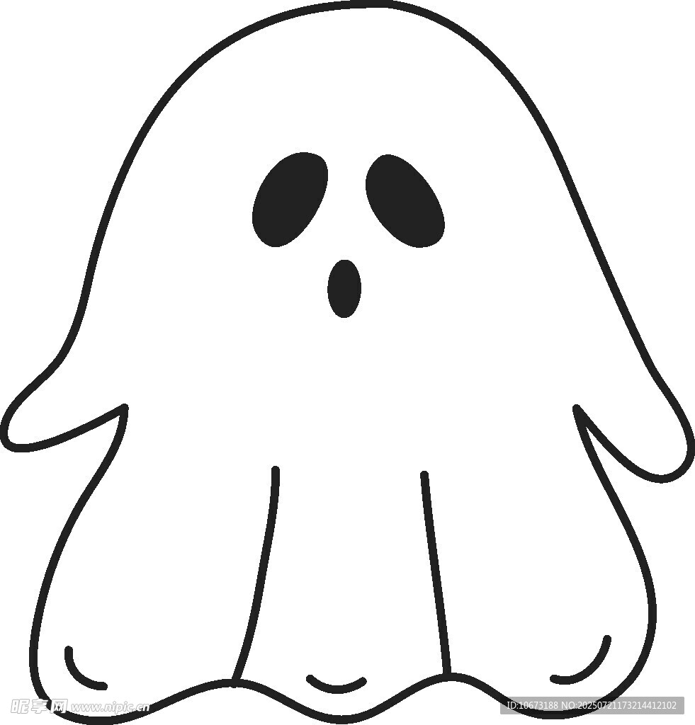幽灵简笔画